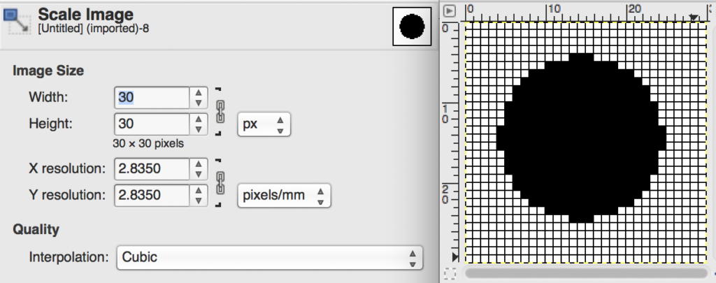 es pixelstick distance to first pixel