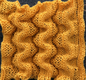 lacy interrupted v stitch pattern