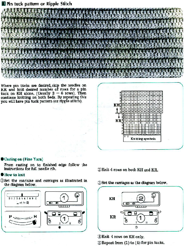 Seaming, joining, picking up stitches 3, ribbed knits –